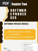 Softwar E Proces SES Chapter Two