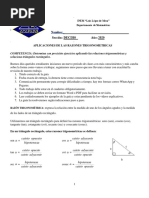 Guía1 Geometría MatLab | PDF | Triángulo | Geometría del plano euclidiano