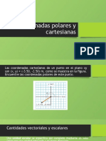 Física Coordenadas polares y cartesianas