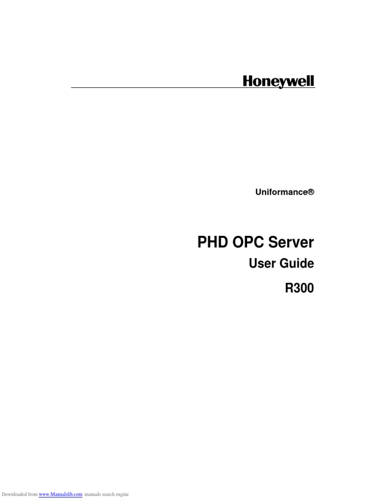 PHD OPC Server: User Guide R300 | PDF | Digital Technology ...