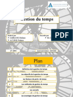 Presentation de Gestion Du Temps1