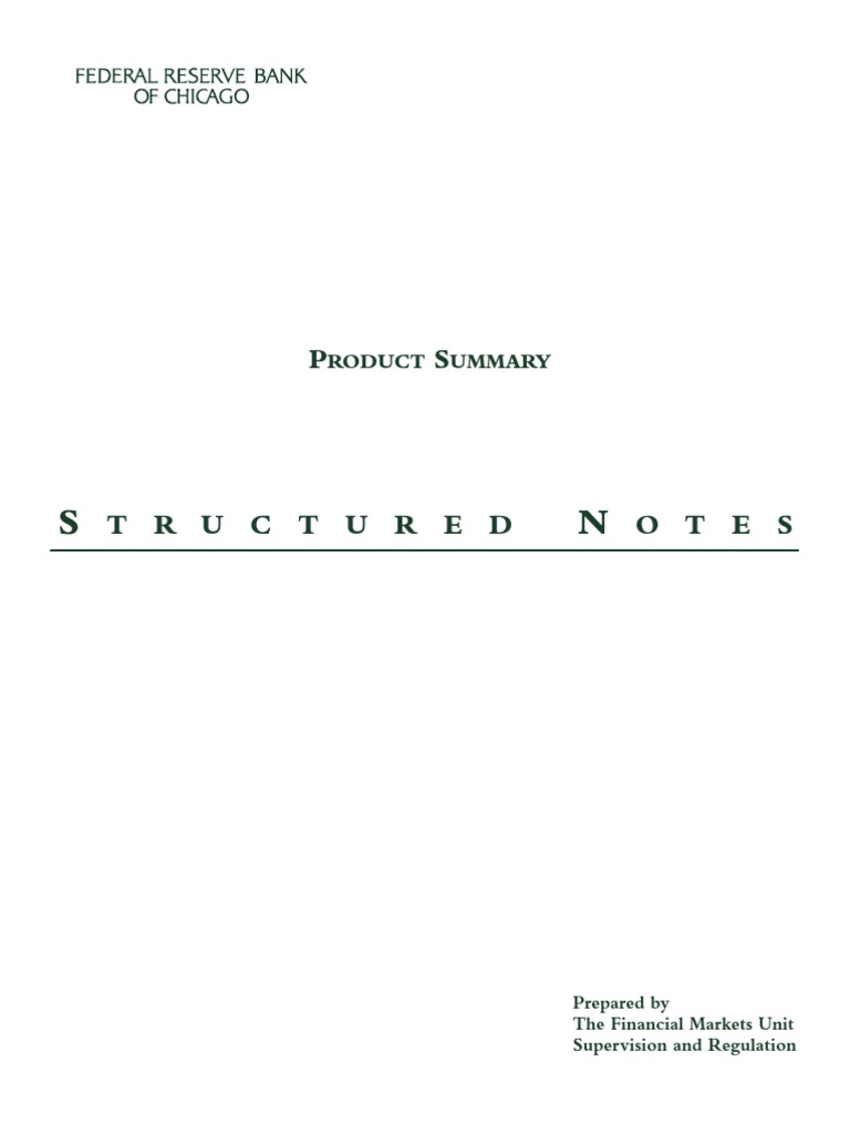 Understanding Structured Notes Risks | PDF | Yield (Finance) | Yield Curve