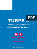 Plaquette Tarifaire TURPE 5 CONSO PROD PDF