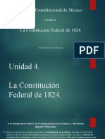 Historia Constitucional de México U4
