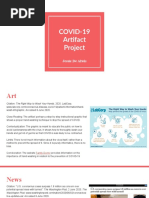 COVID-19 Artifact Project: Jessie de Alwis