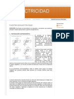 La Electricidad - Fuentes de Electricidad PDF