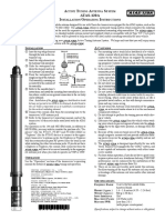 ACTIVE TUNING ANTENNA SYSTEM ATAS-120A INSTALLATION GUIDE