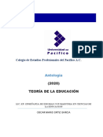 antologia2 Teoria de la Educacion