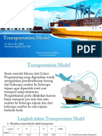 Transportation Model PDF
