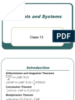 Signals and Systems Class 12