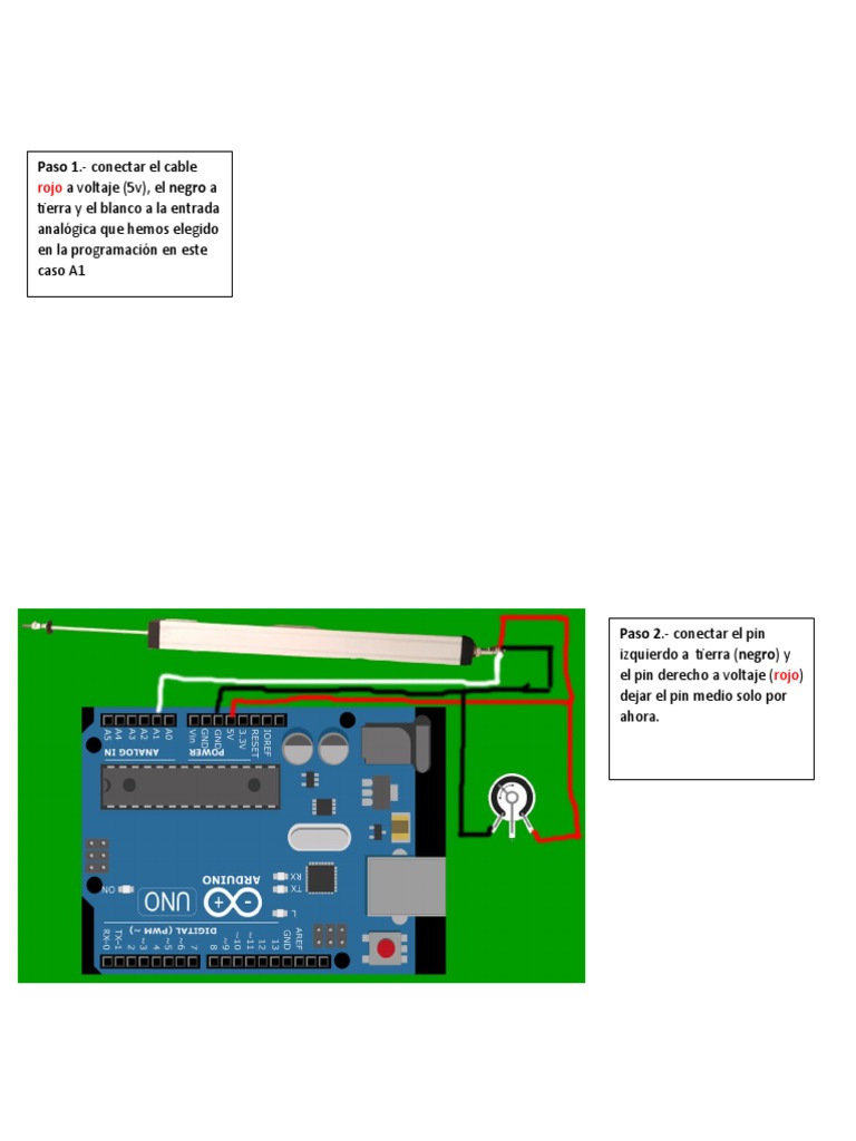 Conexión de Cables para Arduino | PDF