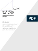 Music Theory Diplomas Syllabus From 2017 PDF