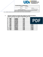 Ejercicios Segundo Parcial Simulación (I 2020)