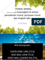 Tutorial Moral, 13.4.2020