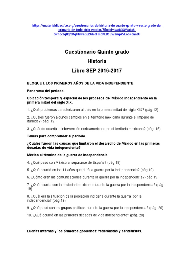 Respuestas De Historia Quinto Grado Quinto Grado 11 Al