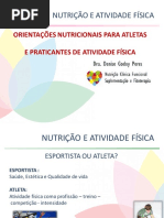 AULA NUTRIÇÃO ESPORTES MARINGÁ 2012