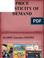 Aralin 2 Price Elasticity of Demand