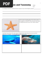 Download Taxonomy and Classification Homework  Exam  and 2076 Slide Powerpoint Presentation by Ryan Murphy SN46490983 doc pdf