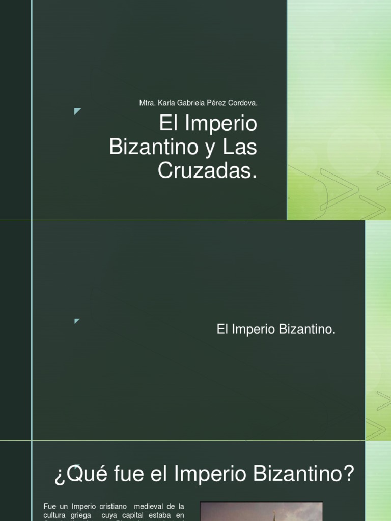 El Imperio Bizantino y Las Cruzadas | PDF | imperio Bizantino | tierra ...