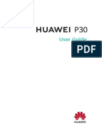 HUAWEI P30 User Guide - (ELE-L09&ELE-L29&ELE-L04, EMUI10.0 - 01, EN)