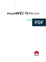 HUAWEI Y6 Pro 2019 User Guide - (MRD-LX2, EMUI9.1 - 01, EN, Normal)