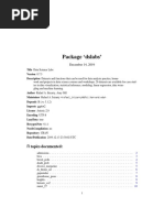 Package Dslabs': R Topics Documented