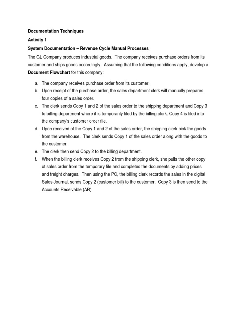 Tutorial 2 Activity - Documentation Techniques | PDF