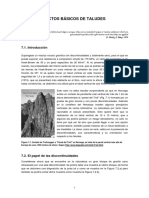 Tema 7 Aspectos Basicos de Taludes PDF