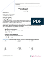 10 2 Guide Notes SE Simplifying Radicals