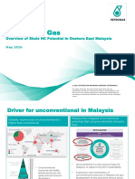 Shale Oil & Gas: Overview of Shale HC Potential in Onshore East Malaysia