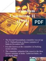 Narsimham Committee 1998