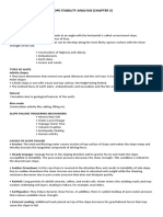 SLOPE STABILITY ANALYSIS Chapter 3