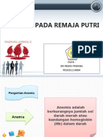 Anemia Pada Remaja Putri