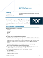 DXP RTL Reference Tr0126 Dxprtlreference