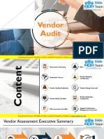 Vendor Audit: Your Company Name