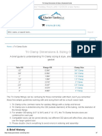 Tri Clamp Dimensions & Sizing Guide: Glacier Tanks' Holiday Hours Until 1/2/2020 (View Here)