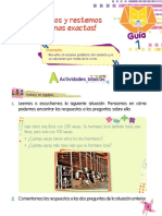 Copia de G2-Guia1-Sumemos y Restemos Centenas Exactas PDF