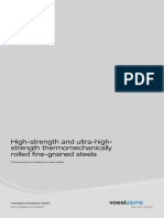 High-Strength and Ultra-High-Strength Thermomechanically Rolled Fine-Grained Steels