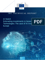 AI Watch Estimating Investments in General Purpose Technologies: The Case of AI Investments in Europe