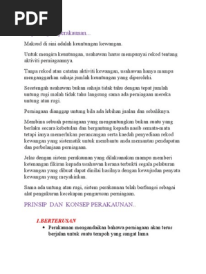 Kepentingan Perakaunan Pdf