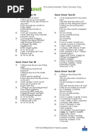 SO PI Tests Key PDF