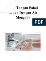 Cuci Tangan Pakai Sabun Dengan Air Mengalir