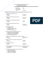 Pilihlah Jawaban Yang Tepat Dengan Memberikan Tanda Silang (X) Pada Huruf A, B, C Atau D !