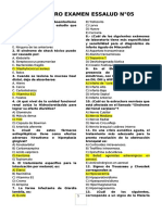 Simulacro Examen Essalud n05