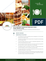 Brochure - Top 10 Food Safety Testing and Technologies Trends - Global Forecast To 2022