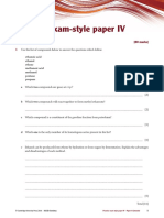 Practice Exam-Style Paper IV