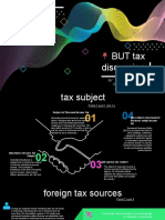 BUT Tax Discussion: BY: Yulinda Rahma Sari 1810111429 / 4ECAM