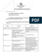 6.05.2020.ETDD Weekley Accomplishment Report Covering The Period June 1 To 5, 2020