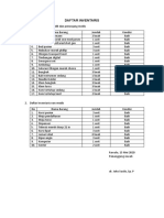 Daftar Inventaris