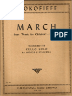 Prokofiev S. - March Op.65 (Piatigorsky)